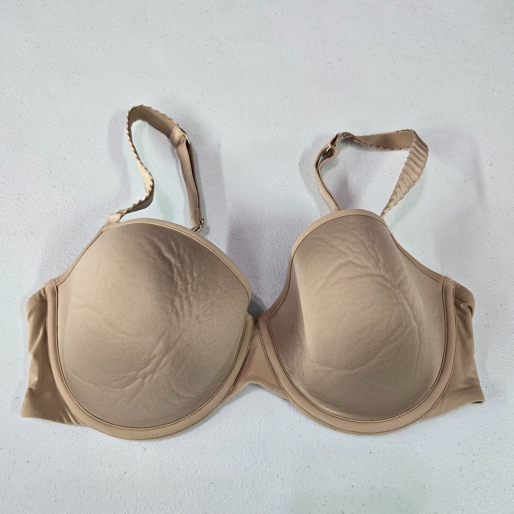 Third Love Women Bra 32E Brown 24/7 Classic T Shirt Underwire Lightly Lined